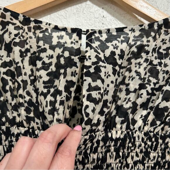 Rebecca taylor osaka smocked blouse womens size XS - Picture 11 of 12